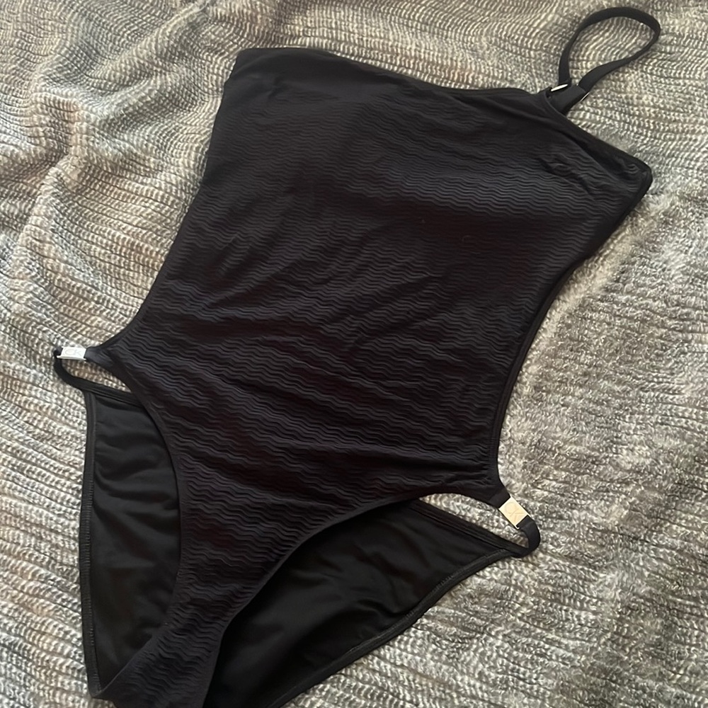Black CK one-piece